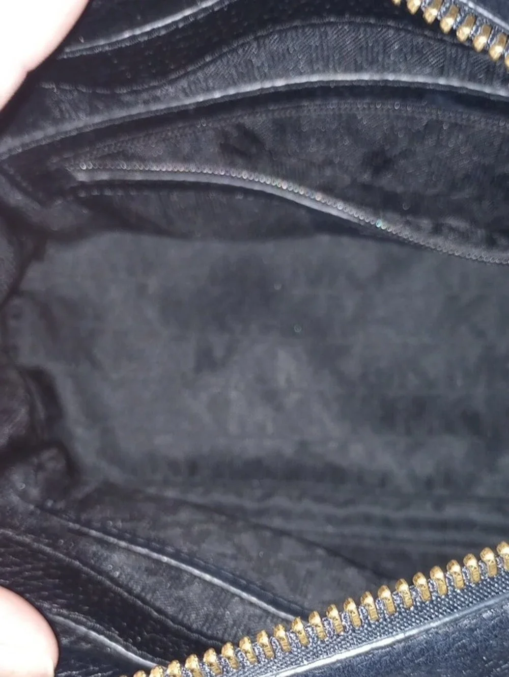 Michael Kors Black Pebbled Leather Satchel  11x8 With Heigh 12.5 With Handles Up